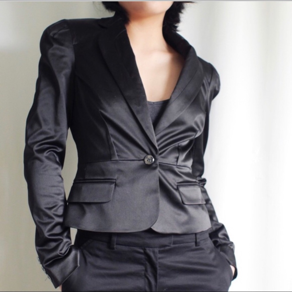 Black BEBE blazer